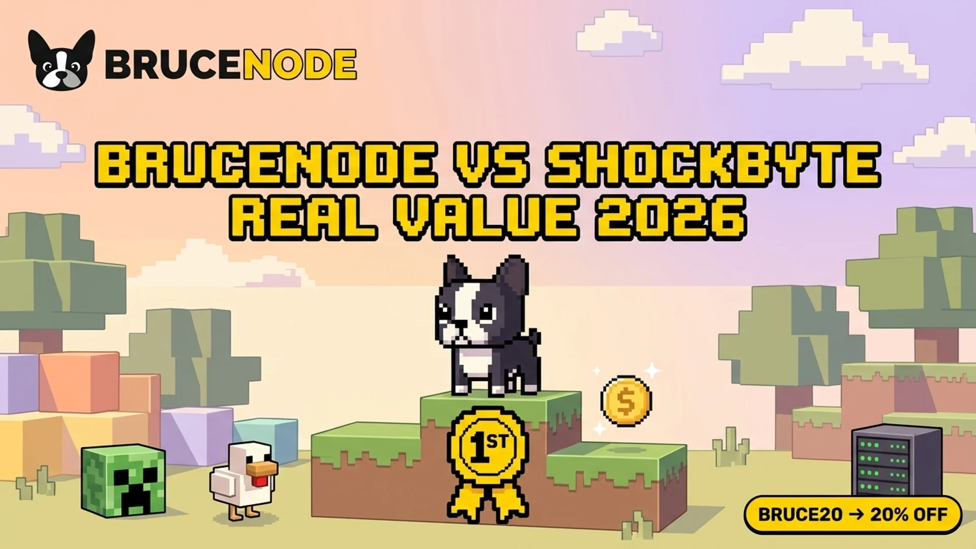 BruceNode vs Shockbyte | Who Is Actually Cheaper in 2026