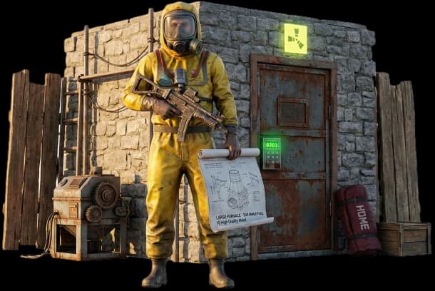 Rust survival characters